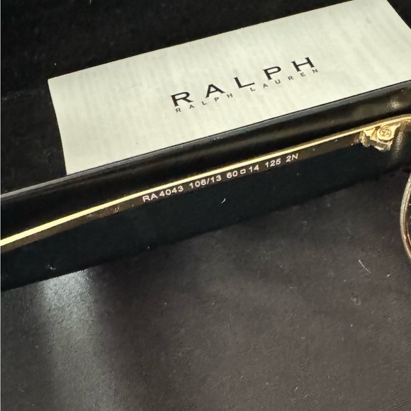 Ralph Lauren Gold Frame Sunglasses